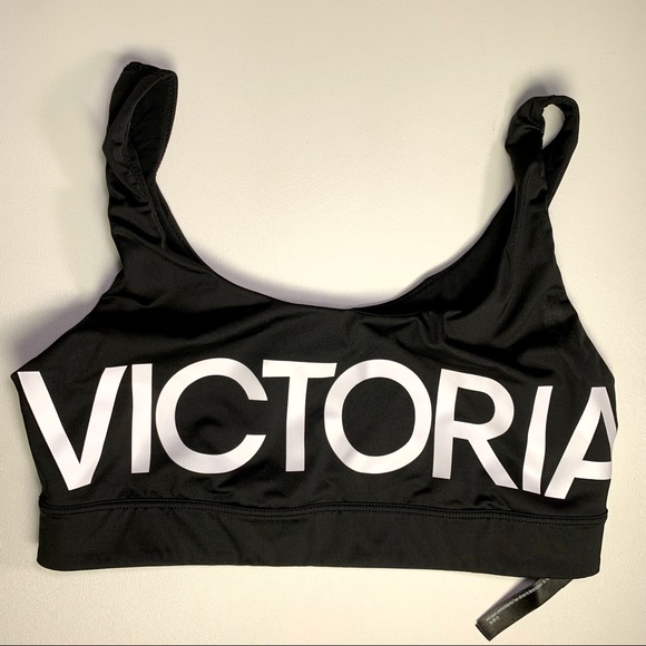 Victoria's Secret Other - Victoria Sport Women’s Sports Bra Black Lined Sz M